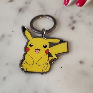 Vintage | Yellow Pikachu Poké Mon | Keychain 2016